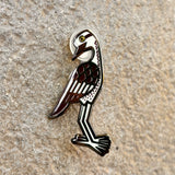 *Inaccurate* Stylised Curlew 40mm Hard Enamel Pin