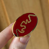 Brisbane River Hard Enamel Pin