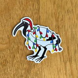 Christmas Ibis Sticker (Small)