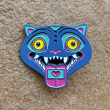 Derpy Tiger 40mm Soft Enamel Pin