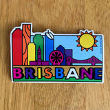 Brisbane Cityscape Sticker