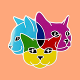 CMYKitties Sticker