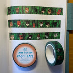 Twitter Cats Washi Tape - 15mm x 10m - Decorative Planner Tape