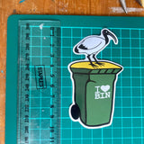 Bin Chicken Vinyl Sticker