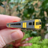 Brisbane EMU Train Hard Enamel Pin