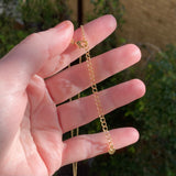 Christmas Ibis Hard Enamel Necklace