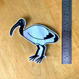 Big Transparent Ibis Sticker